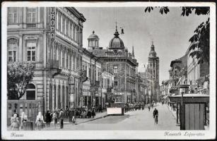 Kassa, Kossuth Lajos utca / Kossuth street, leporellocard