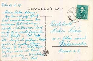 Pilis, Evangélikus templom, kiadja Gremsperger István dohányárudája