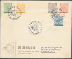 Stamp Exhibition set on FDC, Bélyegkiállítás sor FDC