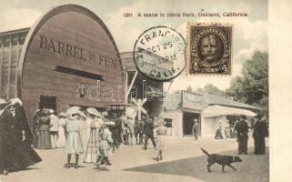 6 db régi amerikai városképes lap, vegyes minőségű / 6 old American postcards, mixed quality