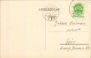 Szinán Pasa, a győri pasa; képeslap a Pálffy és Schwarzenberg szobor javára 'Nagyvárad visszaté...