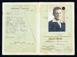 1930 Fényképes útlevél