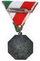 ~1970. "A Szocialista Kultúráért" zománcozott fém kitüntetés mellszalagon eredeti tokban T...