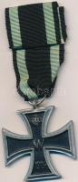 Német Birodalom 1914. "Vaskereszt 2. osztály" replika kitüntetés mellszalagon T:2
German E...