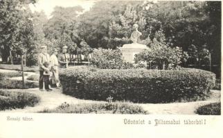 Piliscsaba, Északi tábor, Ferenc József szobra
