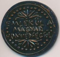 Ifj. Szlávits László (1959-) DN "Balassi Bálint / Emlékül a Magyar Honvédségtől" Cu emléké...