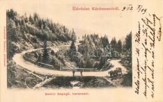 Zemir, Havasalja; Repegő határszél, kiadja Rosenblüth Emánuel, Kőrösmező / Carpathian border region