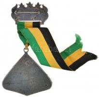 Ausztria 1973. "Vorchdorf - Luis Trenker" fém túrajelvény mellszalaggal és "Purkert E...