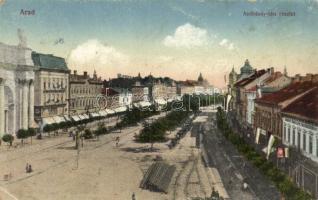 Arad, Andrássy tér, Andrényi Károly és fia vaskereskedése / square, iron shop (EK)