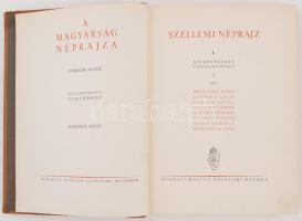 Berze Nagy-György-Horger-Solymossy-Szendrey-Tolnai-Viski-Zlinszky: A magyarság néprajza. Szellemi né...