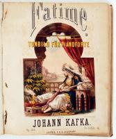 Herold, F.: Zampa oder  dir Marmorbraut. Oper in 3 Aufzügen. Wien, 1862, Carl Haslinger. Egészbőrbe ...