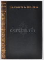 Hon. J. W. Fortescue: The story of a red deer. London, 1908. Maximilian and Co. Aranyozott egészbőr kötésben / In full leather binding. Nice condition