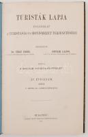 1903 Turisták lapja - folyóirat a turistaság és honismeret terjesztésére. Komplett évfolyam korabeli...