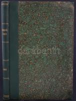 1899 Turisták lapja - folyóirat a turistaság és honismeret terjesztésére. Komplett évfolyam korabeli, aranyozott félvászon kötésben. 1 képmelléklettel, 31 képpel és  2 tervajzzal