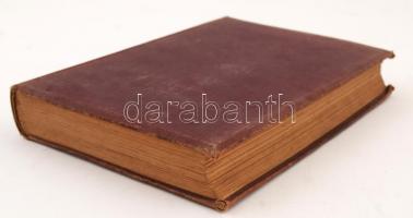 1911 A Nyugat című folyóirat IV. évfolyamának 19-24. száma egybe kötve könyv formátumban, egészvászo...