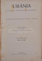 1904 Uránia. Népszerű tudományos folyóirat. V. évfolyam. 1-12. szám. Teljes, hiánytalan! Szerk. Klup...