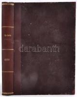 1909 Uránia. Népszerű tudományos folyóirat. X. évfolyam. 1-12. szám. Teljes, hiánytalan! Szerk. Klupathy Jenő és legifj. Szász Károly. Bp. 1909, Hornyánszky. Számos szövegközti fényképpel, ábrával illusztrálva. Korabeli félvászonkötésben.