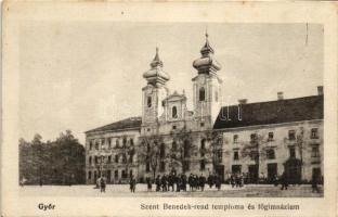 Győr, Szent Benedek rend temploma és főgimnázium