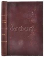 1893 Archeologiai Értesítő - A M. Tud. Akadémia arch, bizottságának, az Orsz. régészeti s Emb társulat közlönye. Szerk. Hampel József. Uj folyam XIII. Komplett évfolyam. Bp. 1893. MTA. Korabeli félvászon-kötésben, jó állapotban