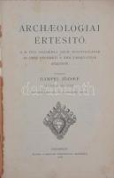 1899 Archeologiai Értesítő - A M. Tud. Akadémia arch, bizottságának, az Orsz. régészeti s Emb társul...