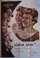 1959 Állami Déryné színház plakátja 60x80 cm