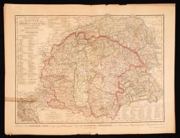 1837 Magyar, Erdély, Galitzia és a' hozzájok kaptsolt országok  leg ujjabb változások szerént készíttetett földképe. Színezett rézmetszet, papír, szélein kis szakadásokkal, egy helyütt ragasztással, 35×48,5 cm Karacs Ferenc (1770-1838) térképkészítő, rézmetsző térképe, Pest-Pilis-Solt vármegye karainak és rendjeinek ajánlva.