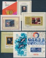 1974-1980 14 klf blokk 4 db stecklapon 1974-1980 14 diff blocks
