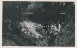 Aggtelek, cseppkőbarlang - 2 db régi képeslap / 2 old postcards