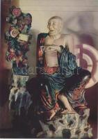 Sculptures from Tay Phuong Pagoda - 16 unused modern Vietnamese postcards in paper case