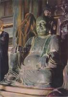 Sculptures from Tay Phuong Pagoda - 16 unused modern Vietnamese postcards in paper case