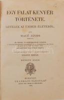 Macé János: Egy falat kenyér története. Levelek az ember életéről. Fordította Zigány Árpád. Budapest...