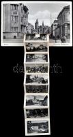 Kassa, Szatmáry György utca / street, leporellocard