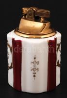 PAC kézzel festett porcelán öngyújtó, m: 9 cm