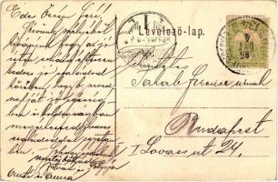 Székelykeresztúr, Kossuth tér, Ajvász K., Zimmermann és Jakab István üzlete / square, shops