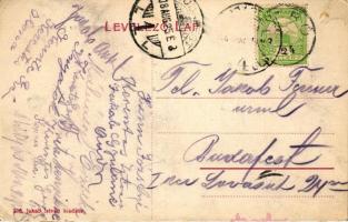 Székelykeresztúr, Unitárius gimnázium a templommal; Jakab István kiadása / Unitarian grammar school,...