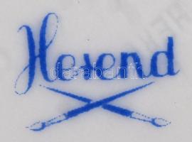 Herendi csipkebogyós kis tányér, kézzel festett, hibátlan/  Herendi chinaware plate, d:10cm