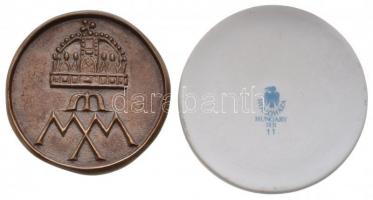 Tóth Sándor (1933-) 1987. "MÉE XVII. Vándorgyűlés Nyíregyháza - Szabolcs Vezér" hollóházi ...