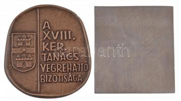 ~1980. "A XVIII. kerület ifjúságáért / A XVIII. Kerületi Tanács Végrehajtó Bizottsága" Br ...