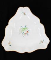 Herendi csipkebogyó mintás hiányos étkészlet, kézzel festett, jelzett, hibátlan, összesen:23 db