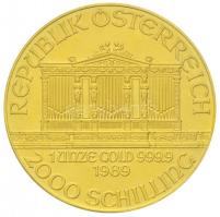 Ausztria 1989. 2000Sch Au "Bécsi Filharmonikusok" (31.19/0.999) T:1,1-
Austria 1989. 2000 ...