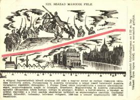A Magyar Sors - bajtársi levelezés I. sz. (hadtörténeti) sorozata. Szerk. Kuthy Ferenc. 14 darabos (...