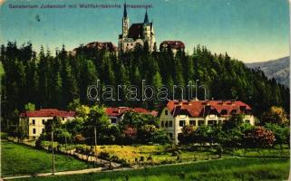 4 db RÉGI osztrák városképes lap vegyes minőségbe; Judendorf, Wolayer See / 4 old Austrian town-view...