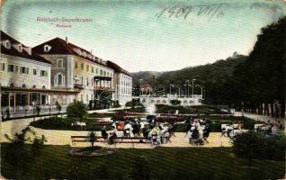 Rogaska Slatina, Rohitsch-Sauerbrunn; - 4 old postcards in mixed quality