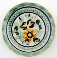 Luisenburg kerámia dísztányér, kézzel festett, hibátlan, d:23cm
