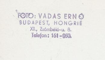 1948 Vadas Ernő: Sztálin 70. születésnapjára összeállított fotóalbum, a magyar nép hálája jeléül (a ...