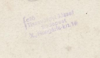 cca 1952 Bojóti elvtrás, a IX. kerületi tanácselnök beszél a BSZK.Rt. rendezvényén, Tiszavölgyi Józs...