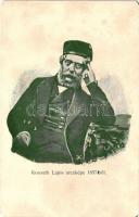 Kossuth Lajos arcképe 1857-ből (EM)