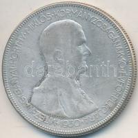 1930. 5P Ag "Horthy jobbra" T:3
Adamo P8