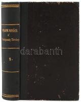 Frank Ignácz: A közigazság törvénye Magyarhonban. I. rész. Budán, 1845, A Magyar Királyi Egyetem betűivel. Félvászon kötésben.