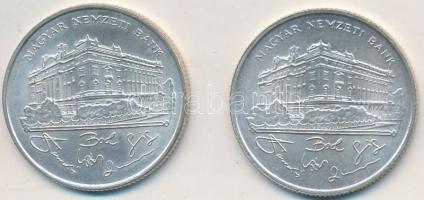 1993. 200Ft Ag "MNB" (2x) T:2